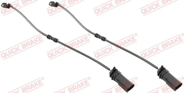 Warning Contact, brake pad wear